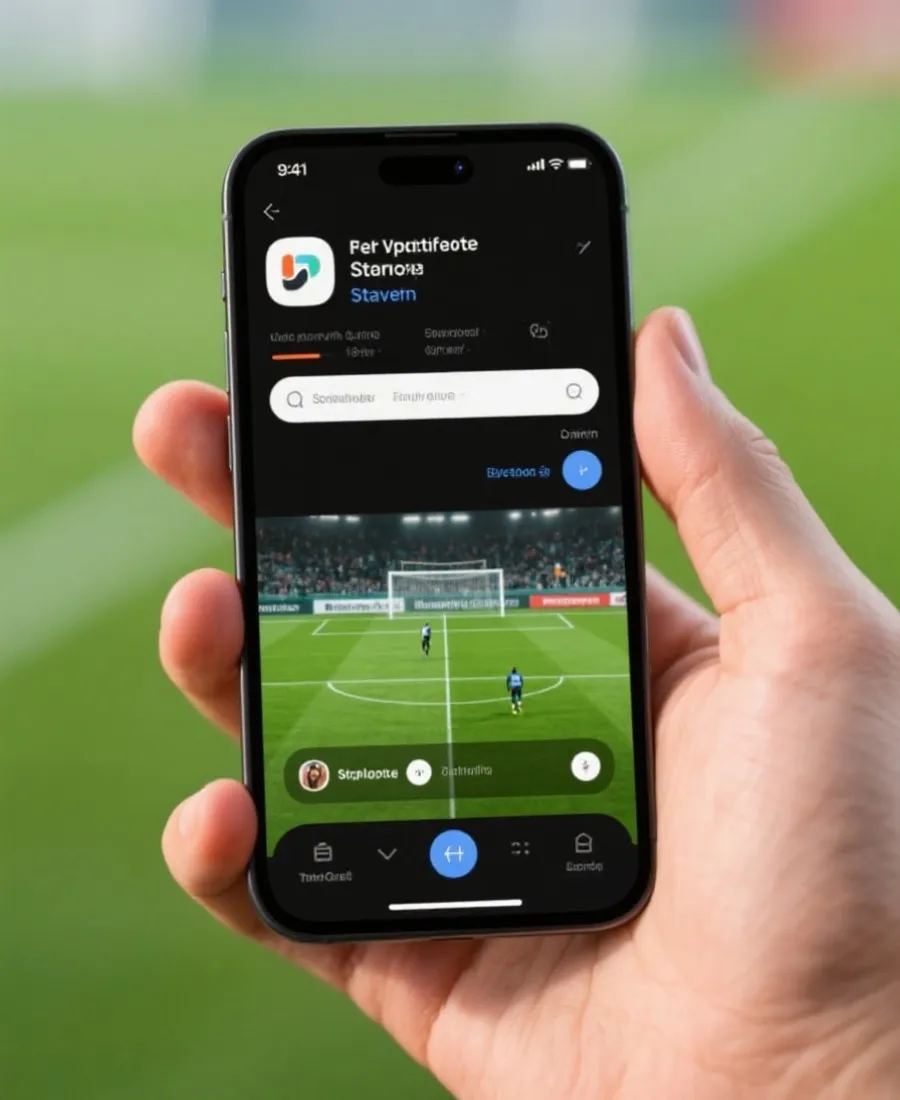 世界盃App與裝置說明示意圖