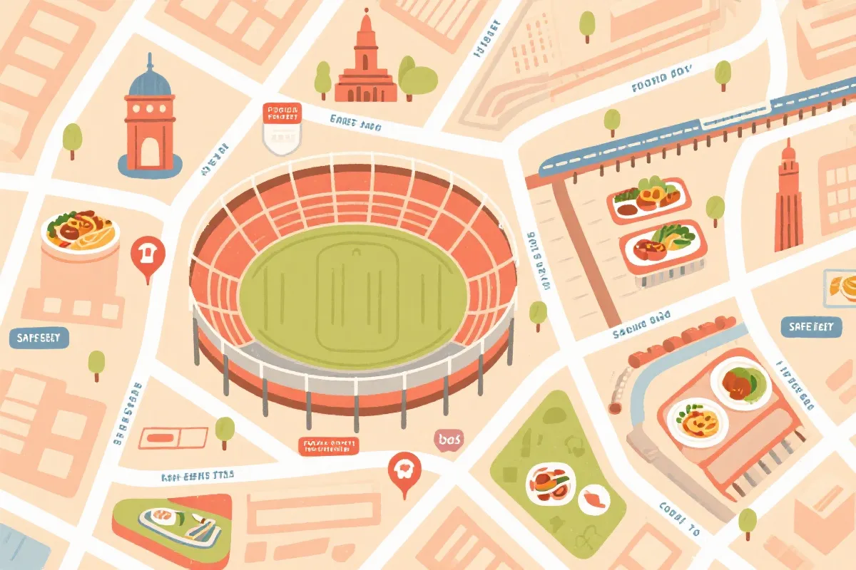 2026世界杯 球场地图：如果你只去一座城，也要把三天玩成“主客场”